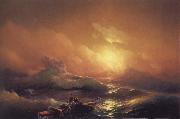 Ivan Aivazovski The Ninth Wave oil painting on canvas